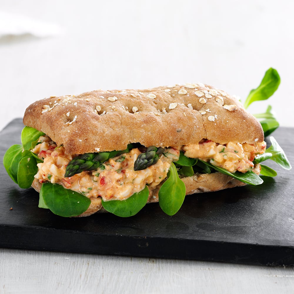 Sandwich med æggesalat